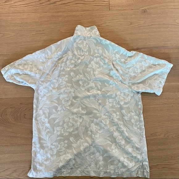 Tommy Bahama Silk Button Down Shirt - Picture 3 of 7